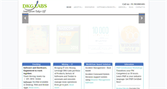 Desktop Screenshot of dkgrouplabs.com
