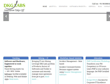 Tablet Screenshot of dkgrouplabs.com